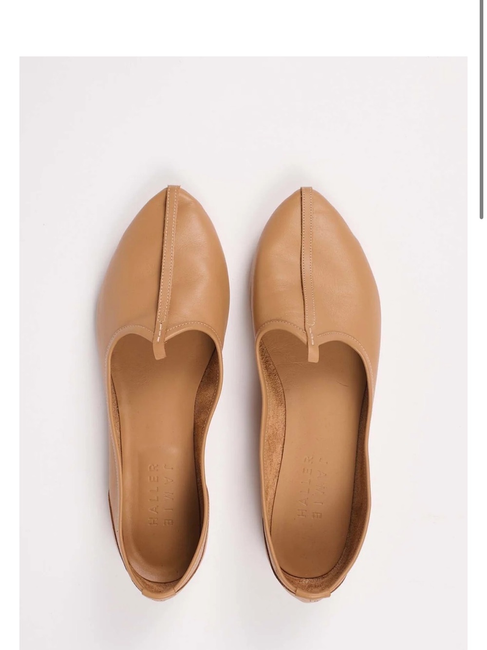 Jamie Haller The Jutti Slipper in Bare - Size 38